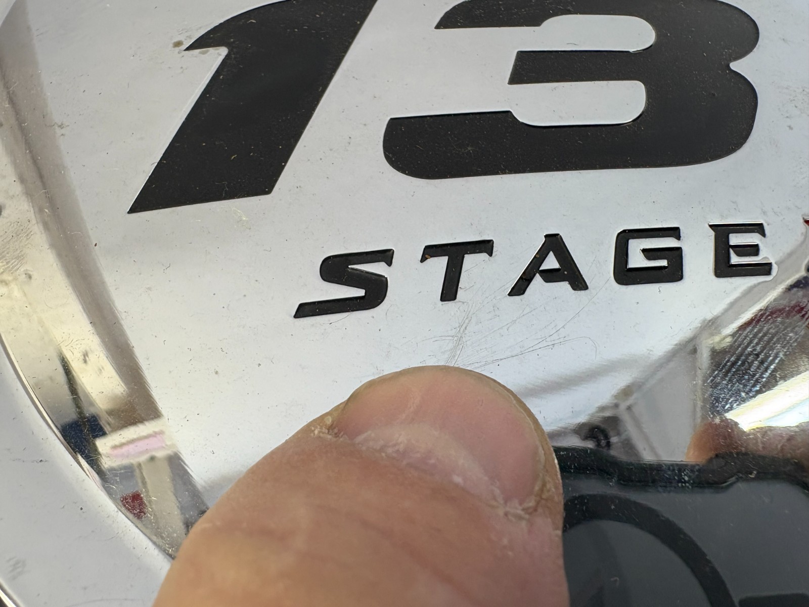 Harley Screamin Eagle chrome 131 IV clutch derby cover