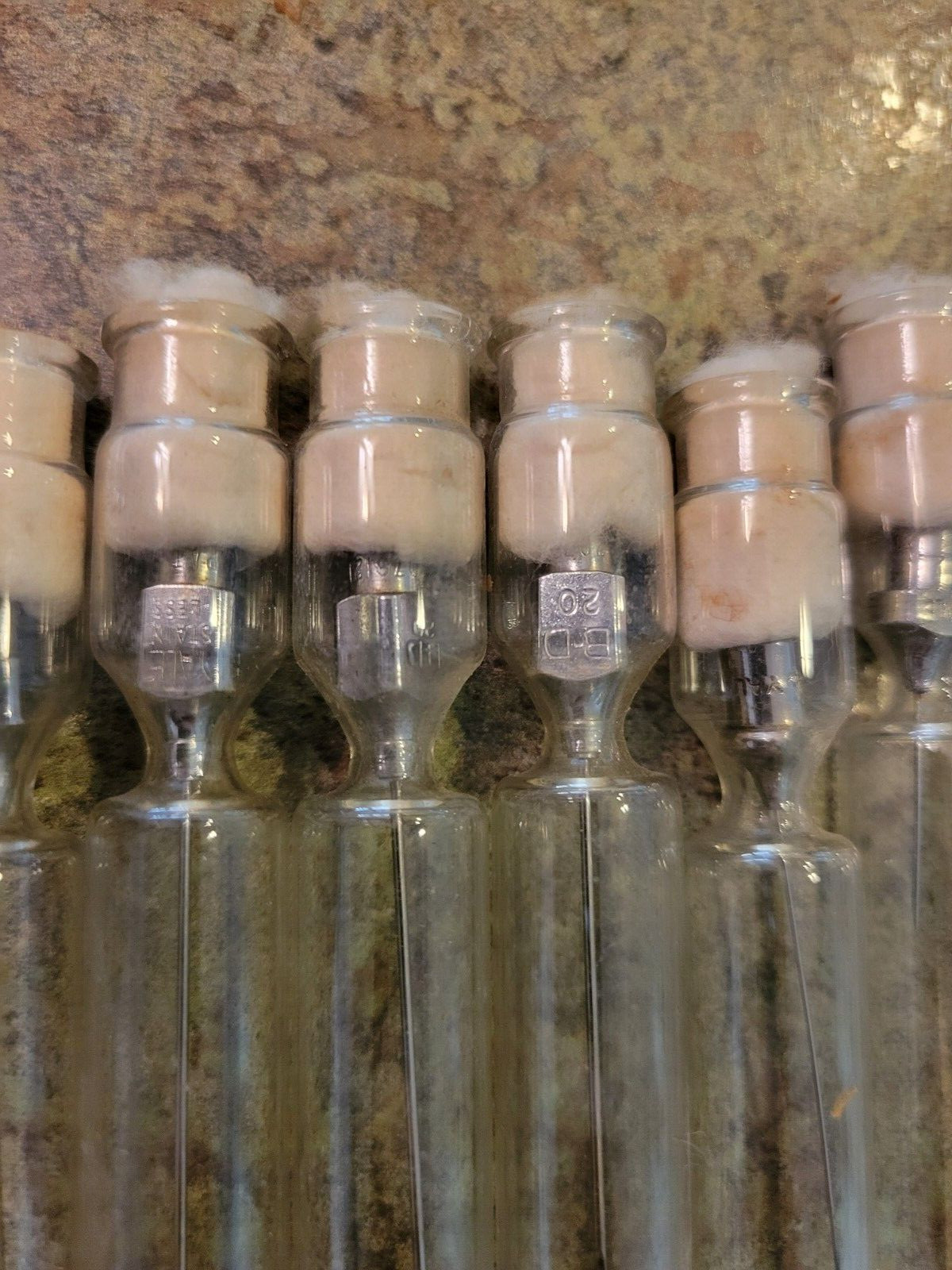 Vintage Medical Collectible B-D Yale Mostly Old School Doctor Needle Lot 11pc