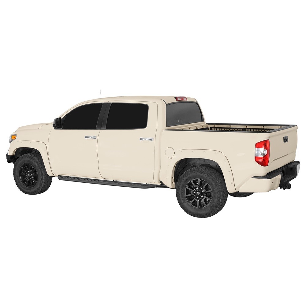 Steel Nerf Side Step Bars Running Board 2Pcs Fit Toyota Tundra 07-21 Crewmax