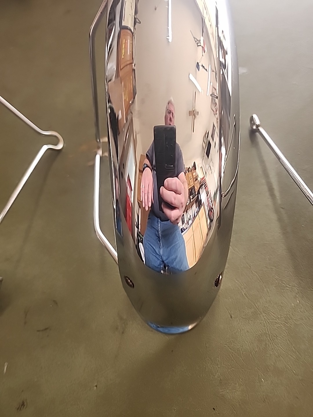 2000s SCHWINN LIL STINGRAY TRICYCLE CHROME FRONT +REAR FENDERS NICE SHAPE L$$K