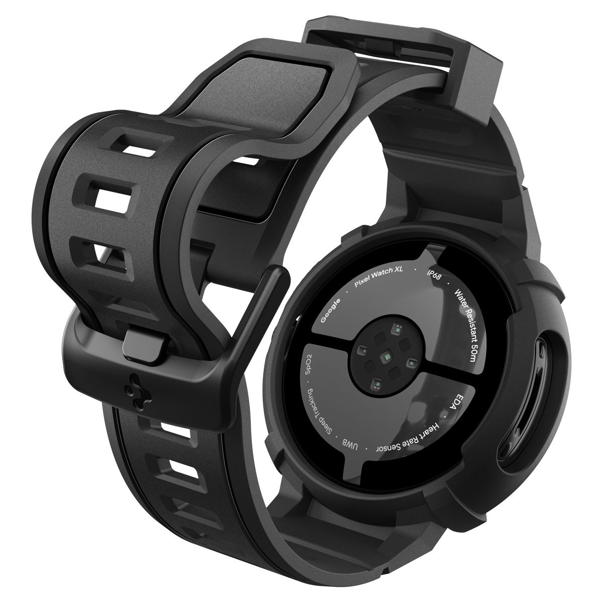 For Pixel Watch 4 (45mm) | Spigen Rugged Armor Pro