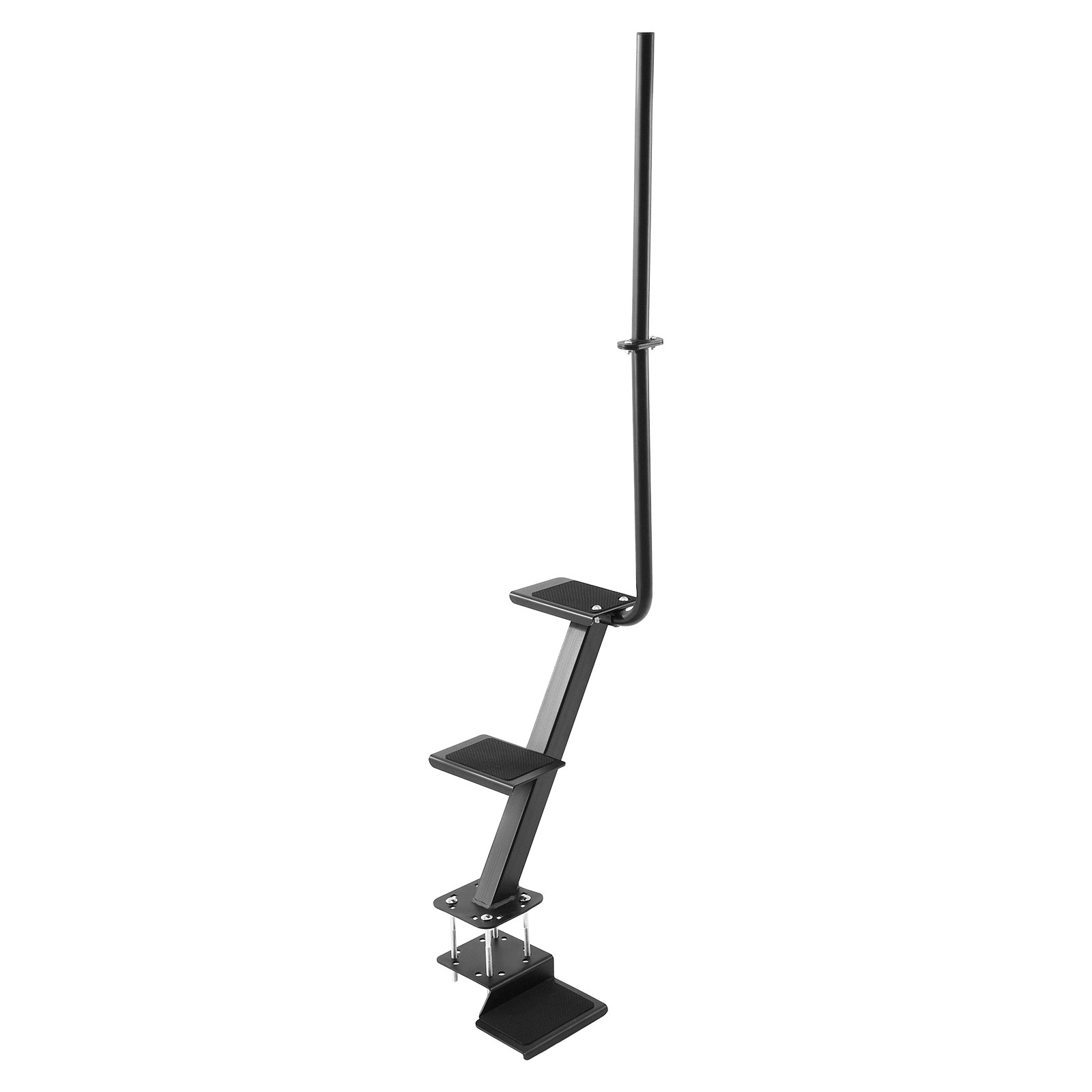 VEVOR Boat Trailer Steps Heavy Duty Boat Steps with Handle 3 Step Bottom Mount