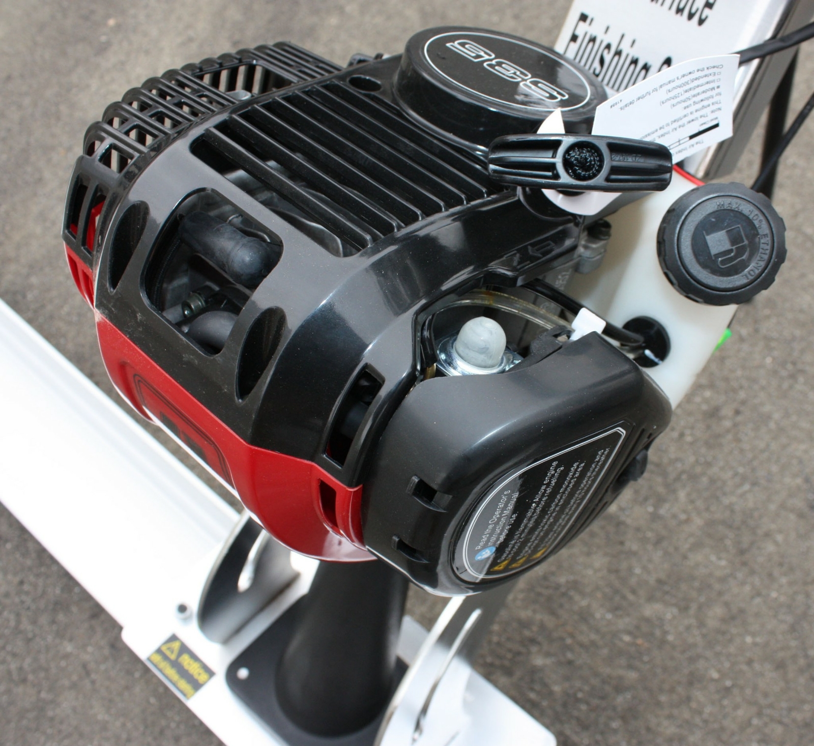 4 Stroke Concrete Surface Leveling Vibratory Screed & 7.5' Aluminum Tamper Blade