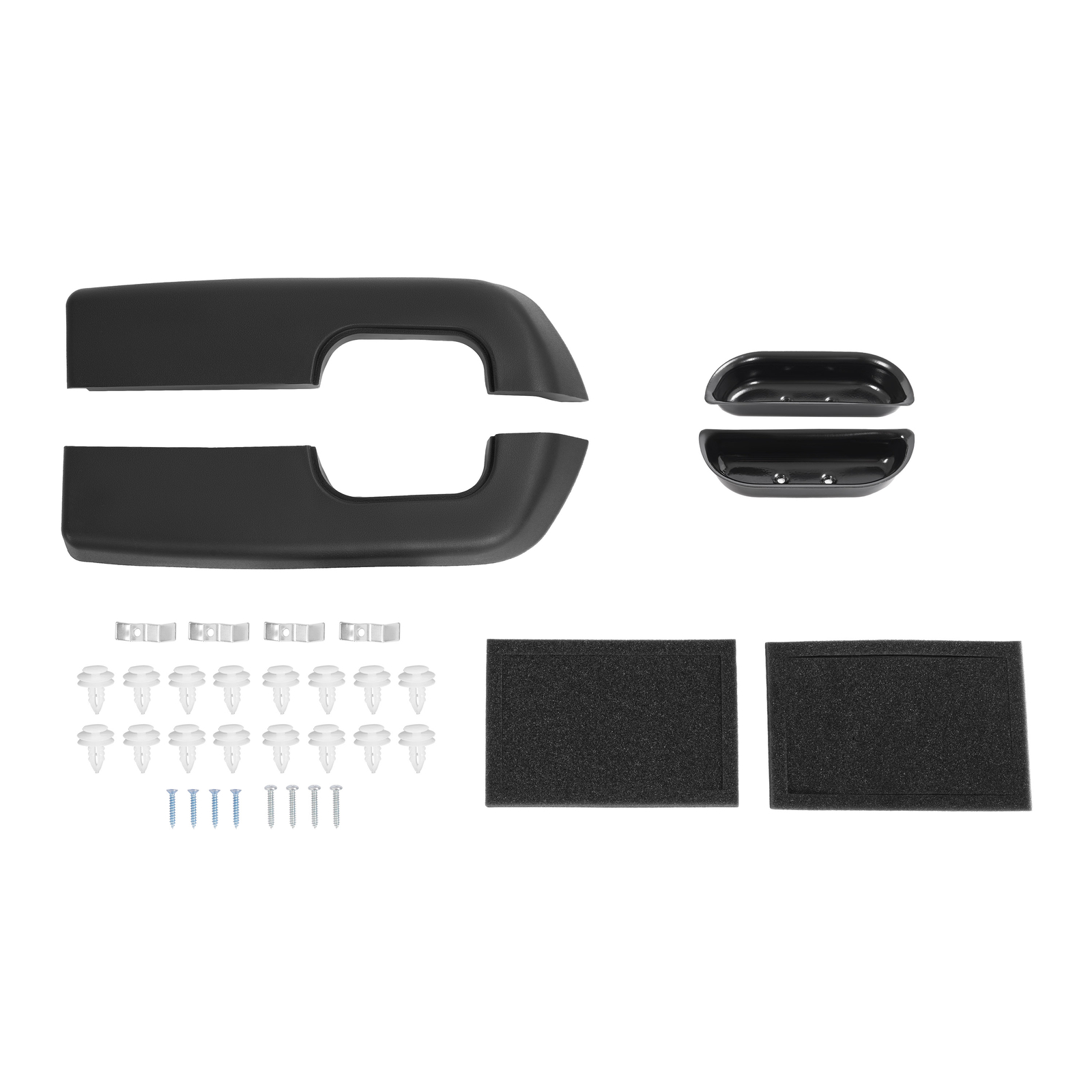 Interior Door Panel & Door Handle Kit For Ford F-Series Bronco Truck 1973-1979