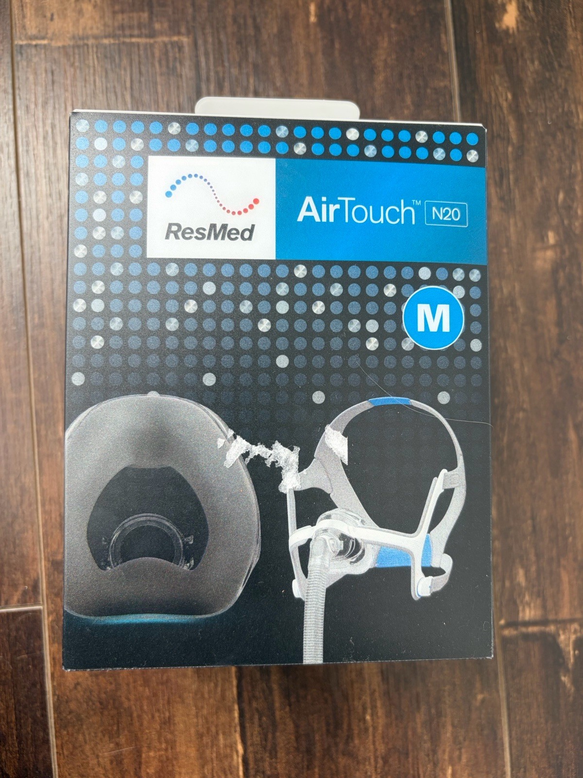 NEW ResMed AirTouch Full Face Mask with Headgear - Medium- 63901