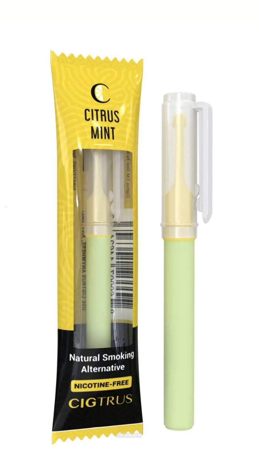 Nicotine-Free Smokeless Air Puffer Oral Fixation Cravings Relief4 Flavor Variety