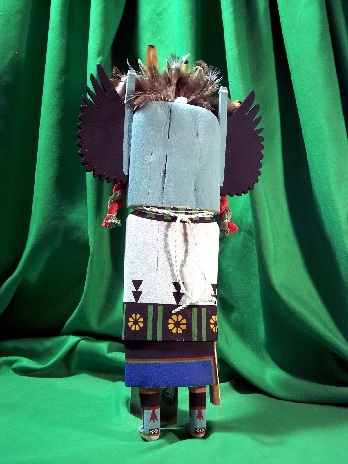 Hopi Kachina Doll - Crow Mother Kachina by Martin Poola - Old Style Beauty!