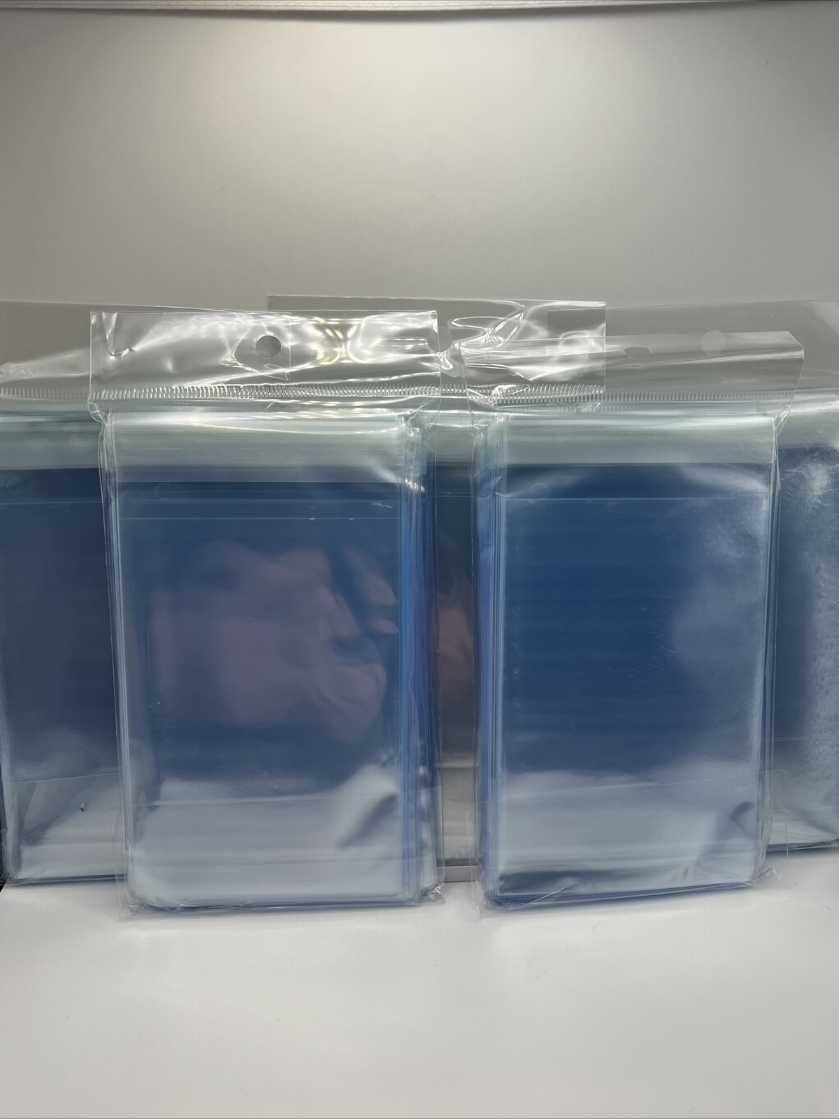 BCW Resealable Team Set Bags 5 Packs of 100 Sleeves Holds Up to 35 Cards