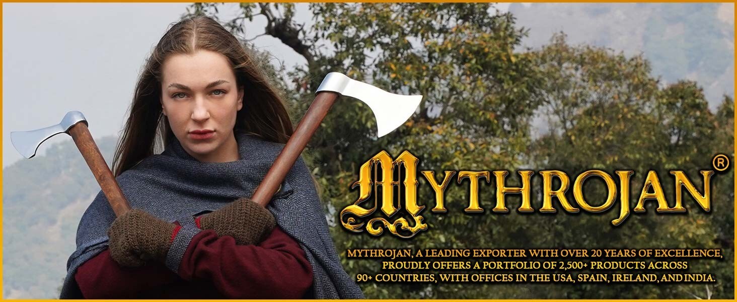 Medieval Sword Stand Solid Wood Horizontal Display Rack for Katana - 1 Tier Rack