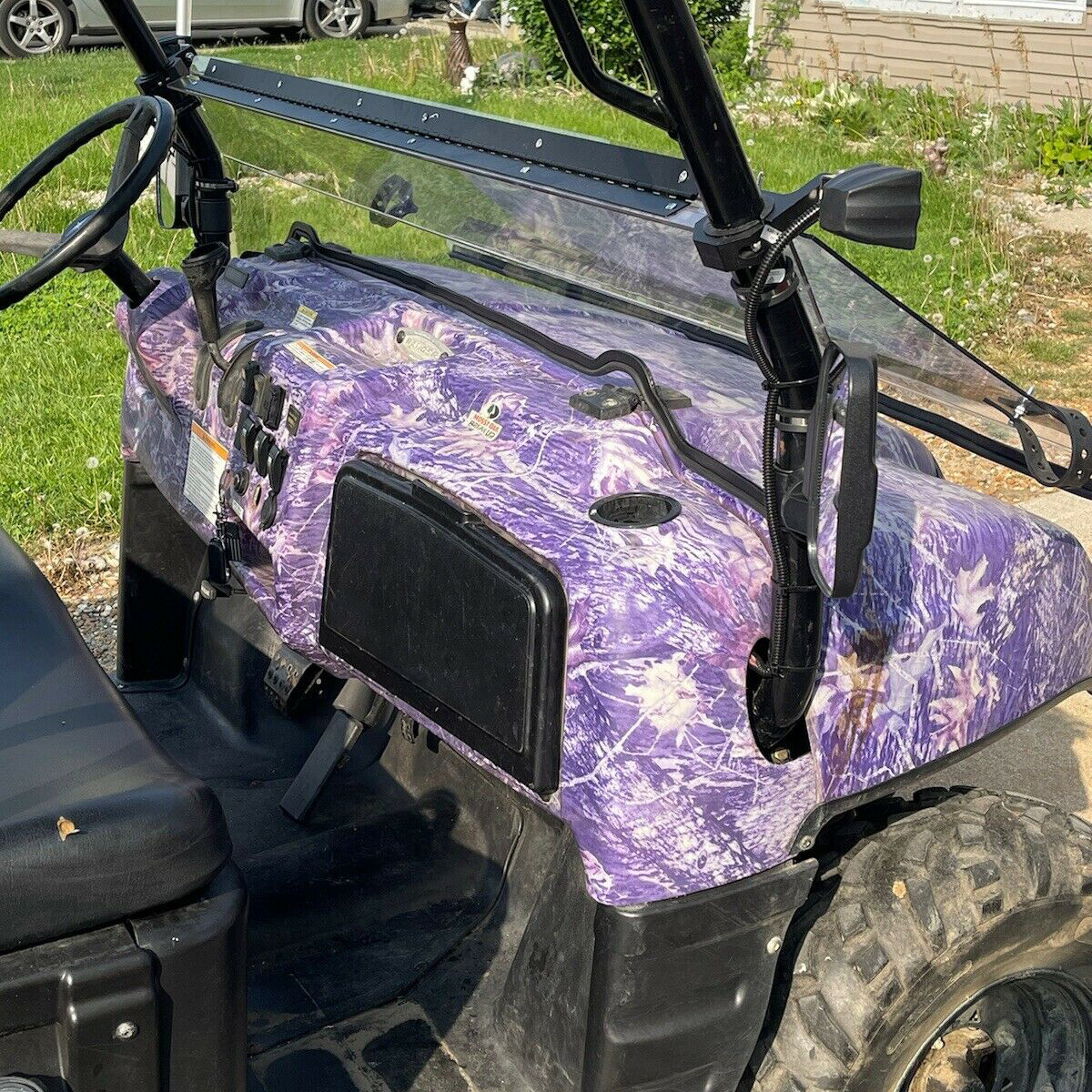 HECASA Full Folding Windshield For Polaris 2006-2008 Ranger 500 4X4 ,700 XP 4X4