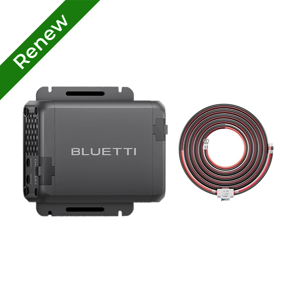 BLUETTI 560W Car Alternator Charger 3-in-1 Fast DC Charger Certified Refurbished