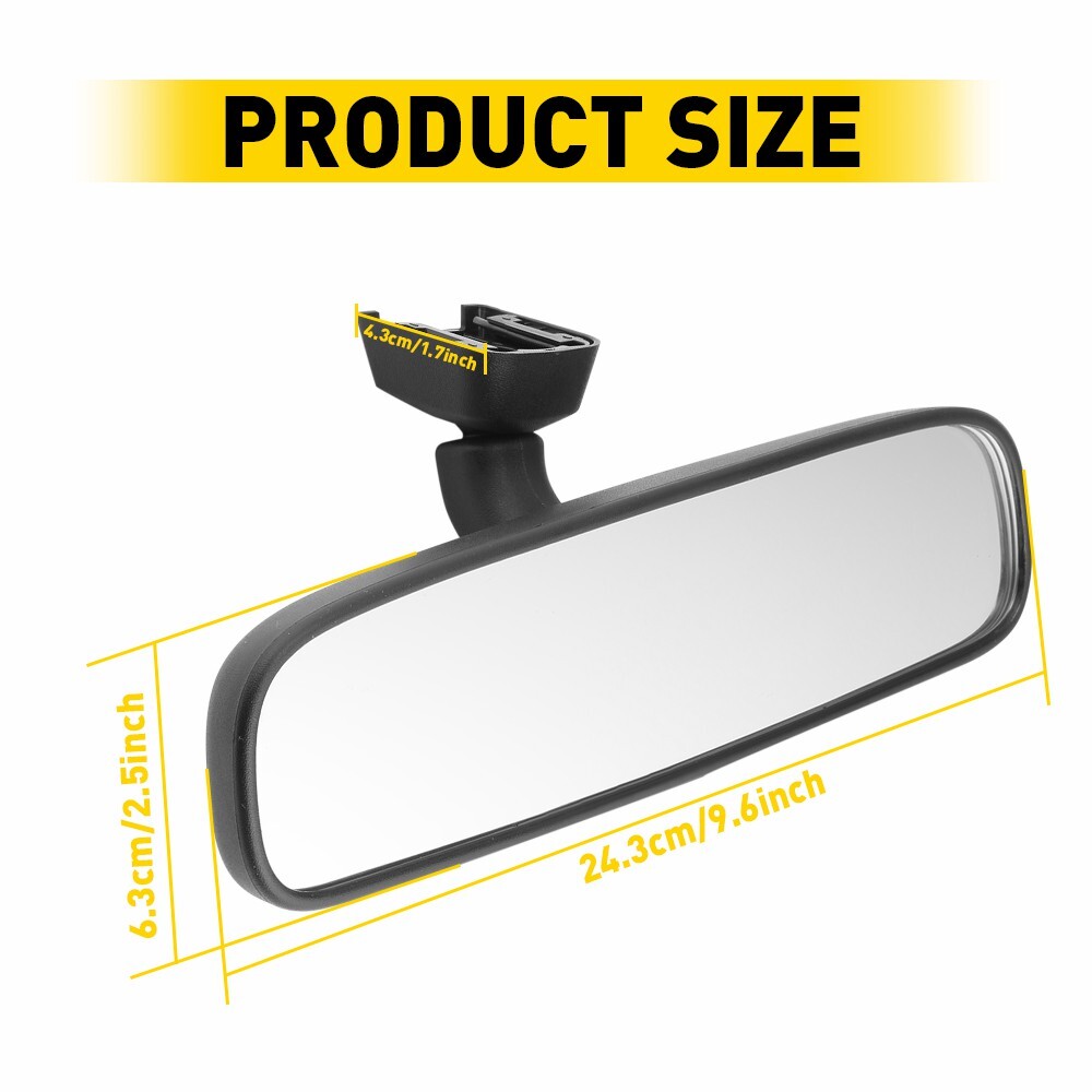 Interior Rear View Mirror Fits For 2005-2017 Honda Accord Civic CR-V Odyssey EAH