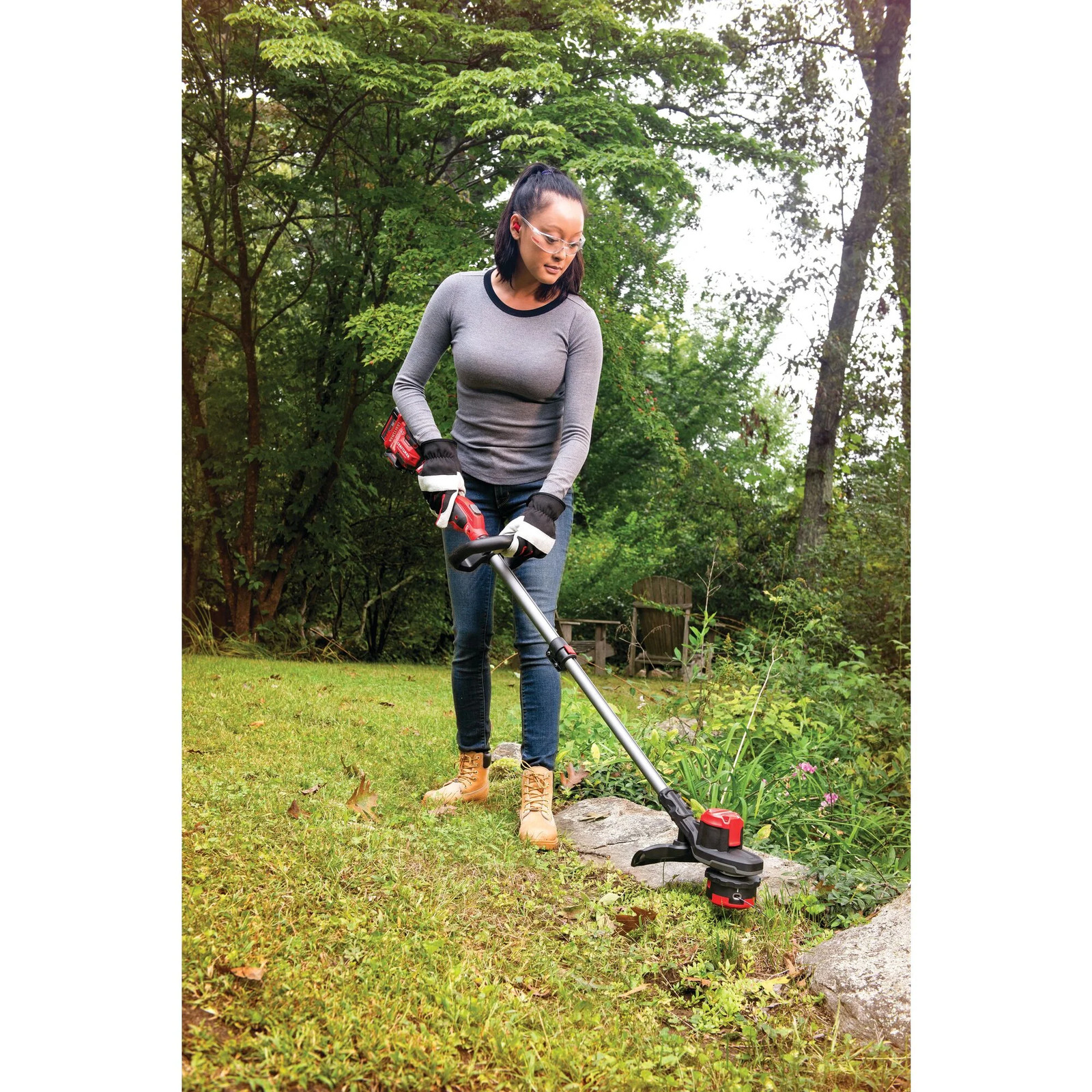 CRAFTSMAN V20* Brushless Cordless WEEDWACKER® 13 in String Trimmer -CMCST920B