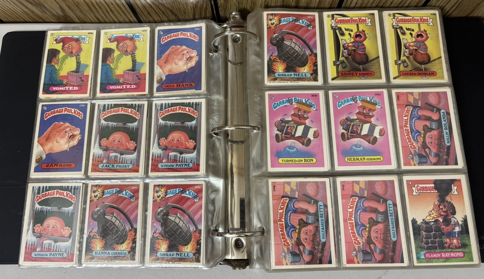 1980’s Garbage Pail Kids Cards Lot Of Almost 400
