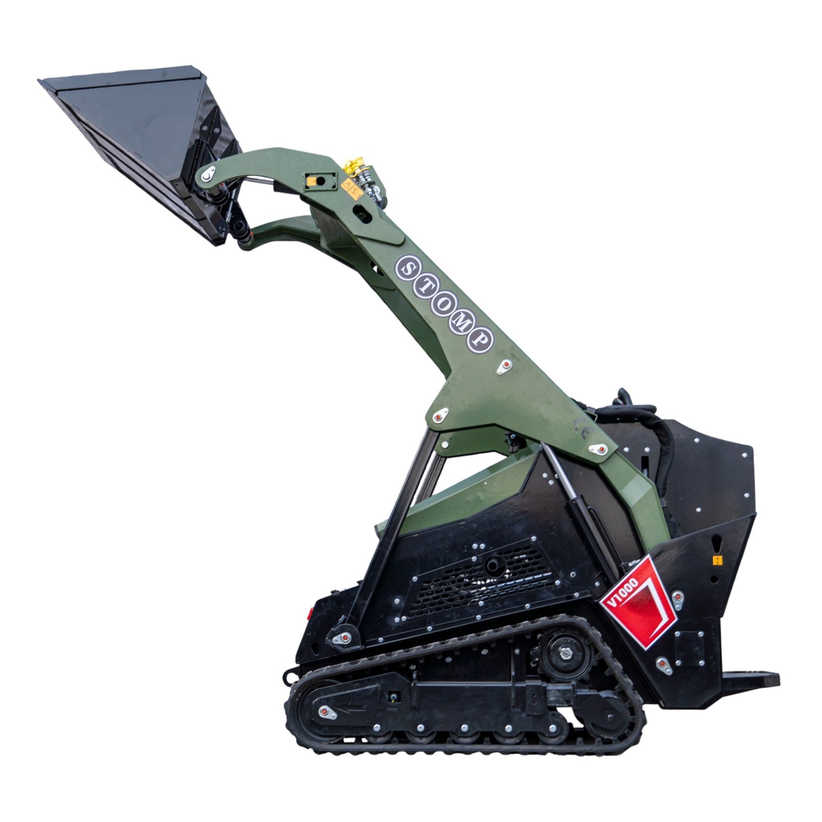 TYPHON Stomp V1000 24HP Kubota D1105 Water-Cool Diesel Skid Steer Pilot Control