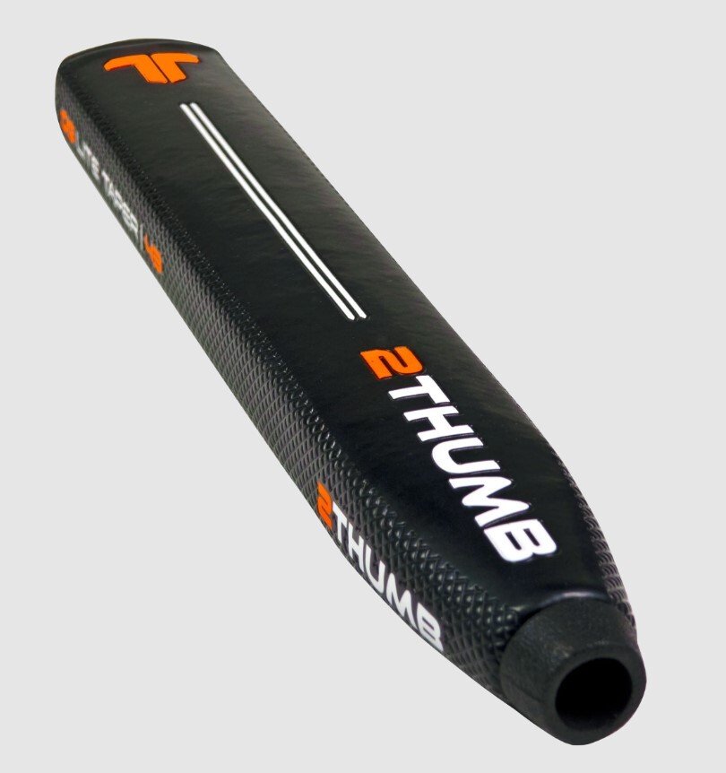 2Thumb OG LITE TAPER 43 Putter Grip - Black