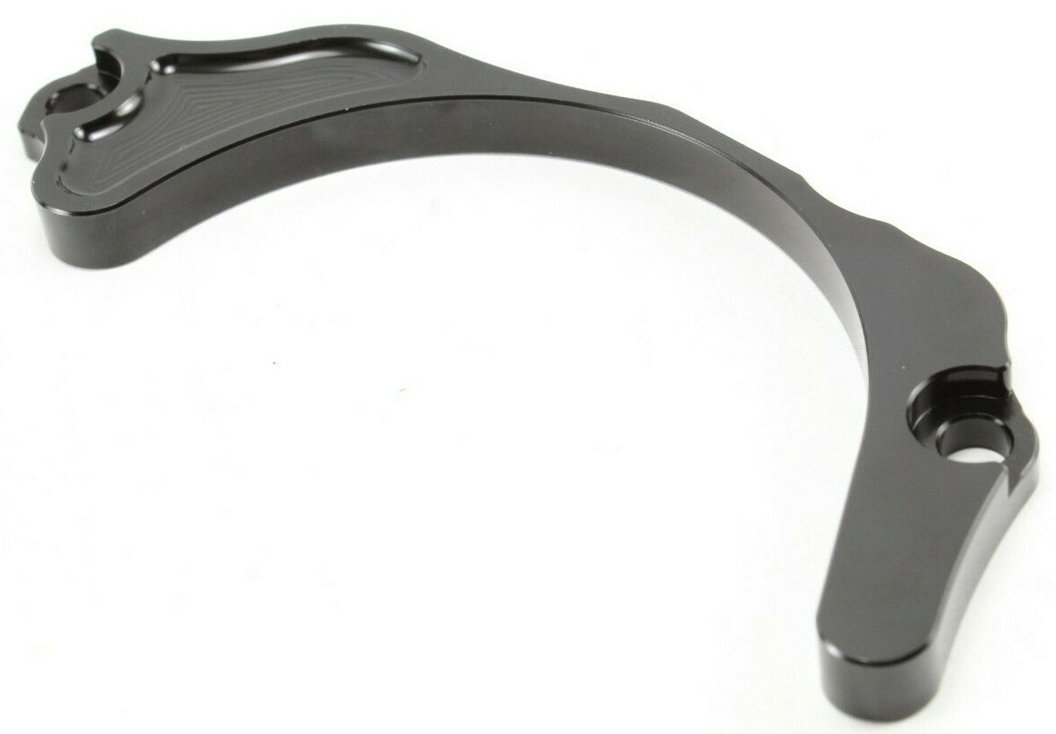 Honda Black Anodized Billet Crank Case Saver TRX400EX TRX400X 400 Chain Guard