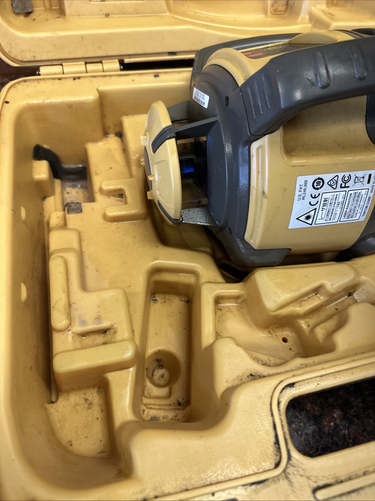 Topcon RL-H5A Horizontal Self-Leveling Rotary Laser Kit w/ LS-80L Receiver b4