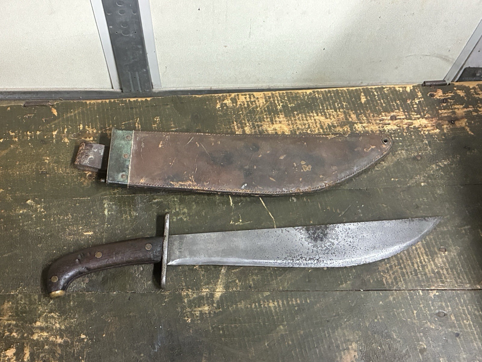 ORIGINAL WW1 US M1909 BOLO KNIFE W/ SCABBARD