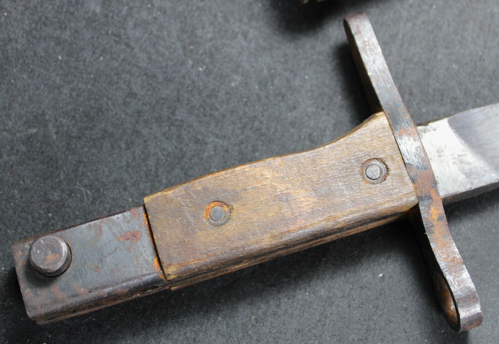 WW2 Japanese Arisaka Type 30 Bayonet Mod. 1897 - Straight Quillon Square Pommel