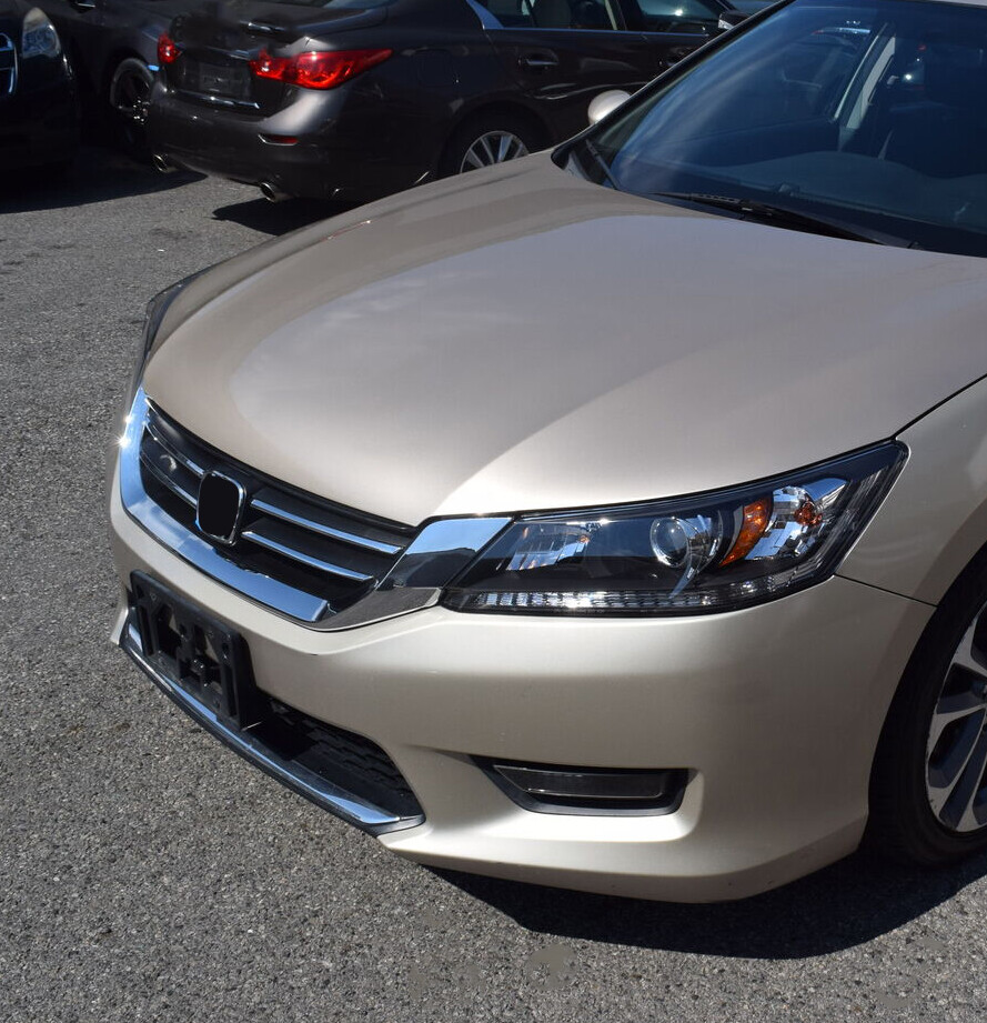 Black & Chrome Front Bumper Hood Grille for Honda Accord 4d 2013-2015 2014