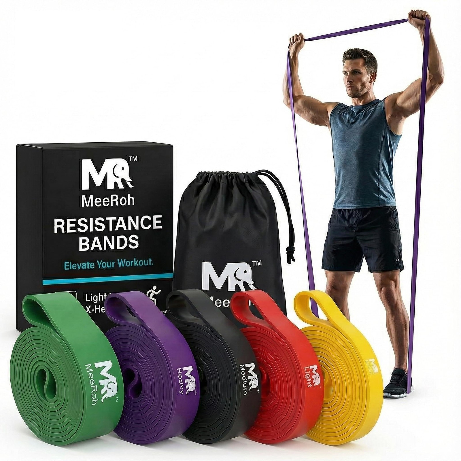 Pull Up Assist Band – Heavy Duty Resistance Band for Pull Ups – Premium Calis...