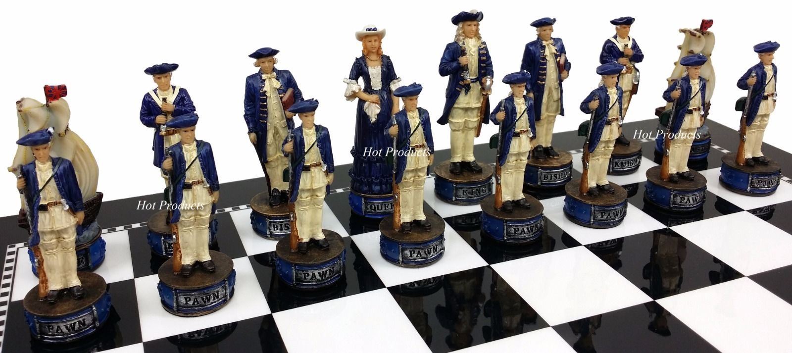 Pirates Vs Royal Navy Pirate Chess Men Set - NO BOARD