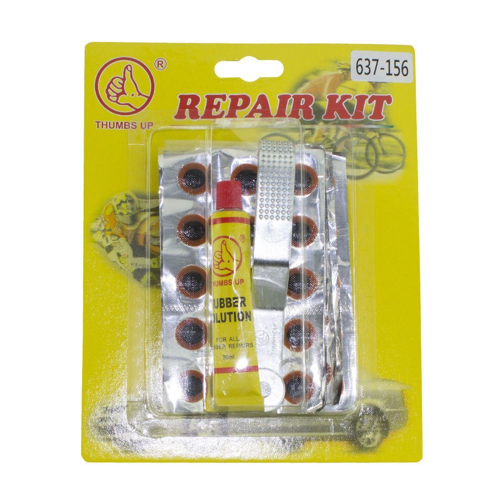 BIKE BICYCLE Repair Tube Patches, 20ml , Tool, 100 patches #6017