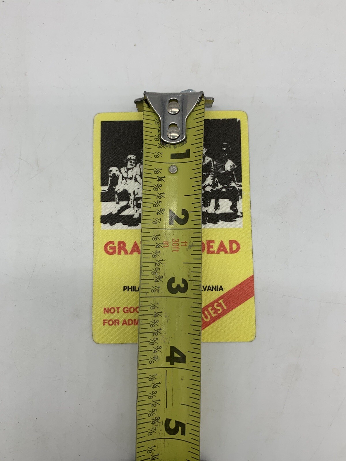 Grateful Dead Backstage Pass Spectrum Philly PA 3/17/95 3/17/1995 Little Rascals