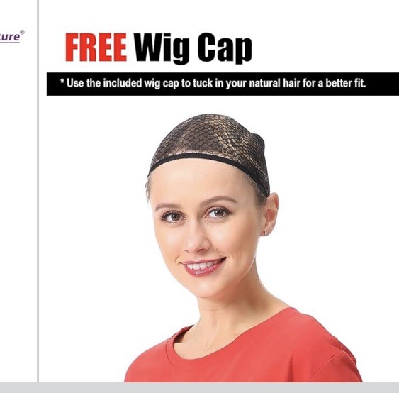 Victorian style brown Gibson Wig- Wave Style Synthetic Hair Costume Wig