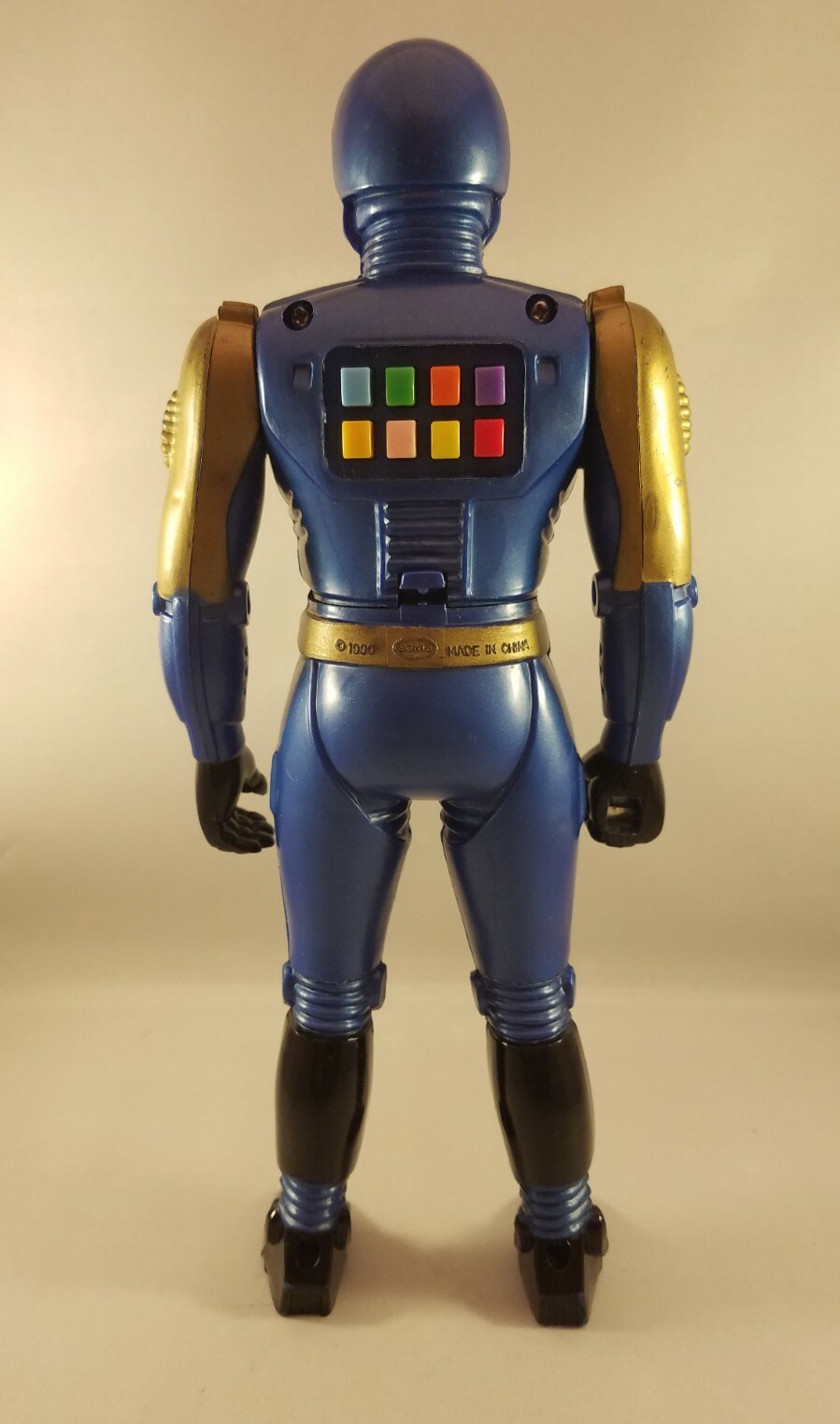 Vintage Soma Toys Sonic-Man Robo Cop Clone 1990 Bootleg Knock-Off KO Works Great