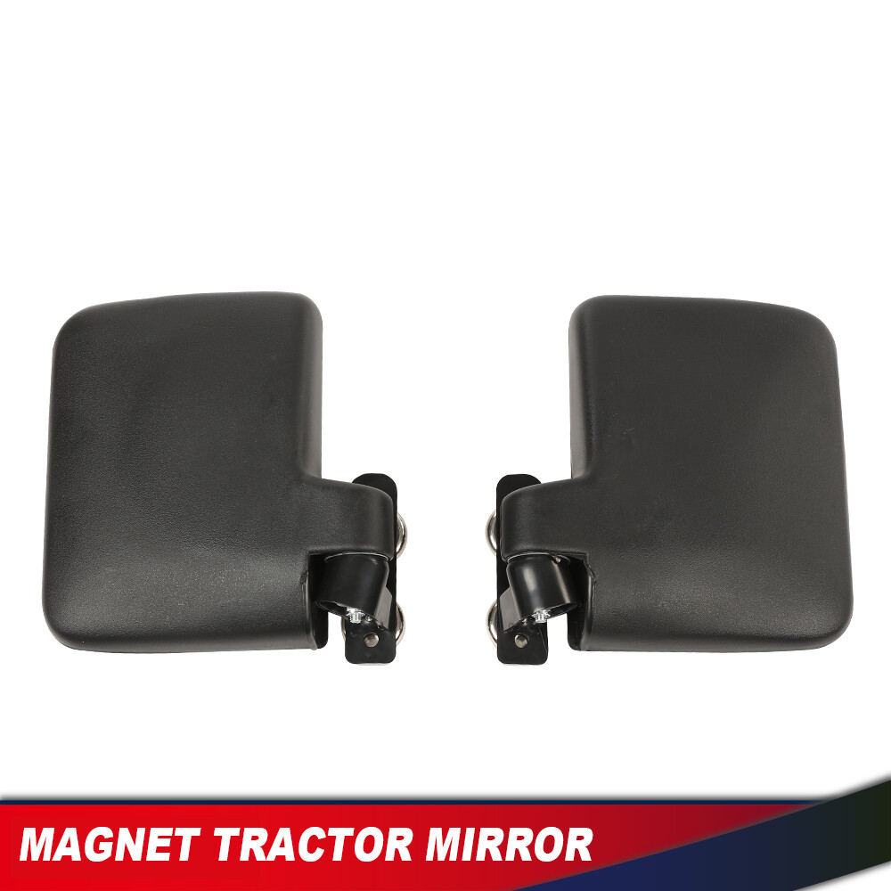 Pair 228lb Rated Magnetic Mirror Tractor View Mirrors For Kubota John Deere 2PCS