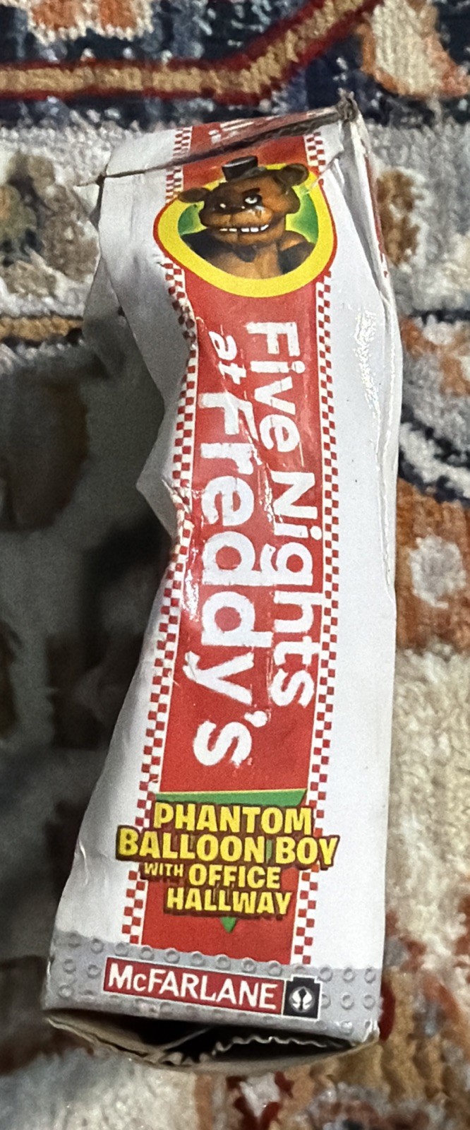 PHANTOM BALLOON BOY FIVE NIGHTS AT FREDDY'S McFarlane 12813 CONSTRUCTION READ