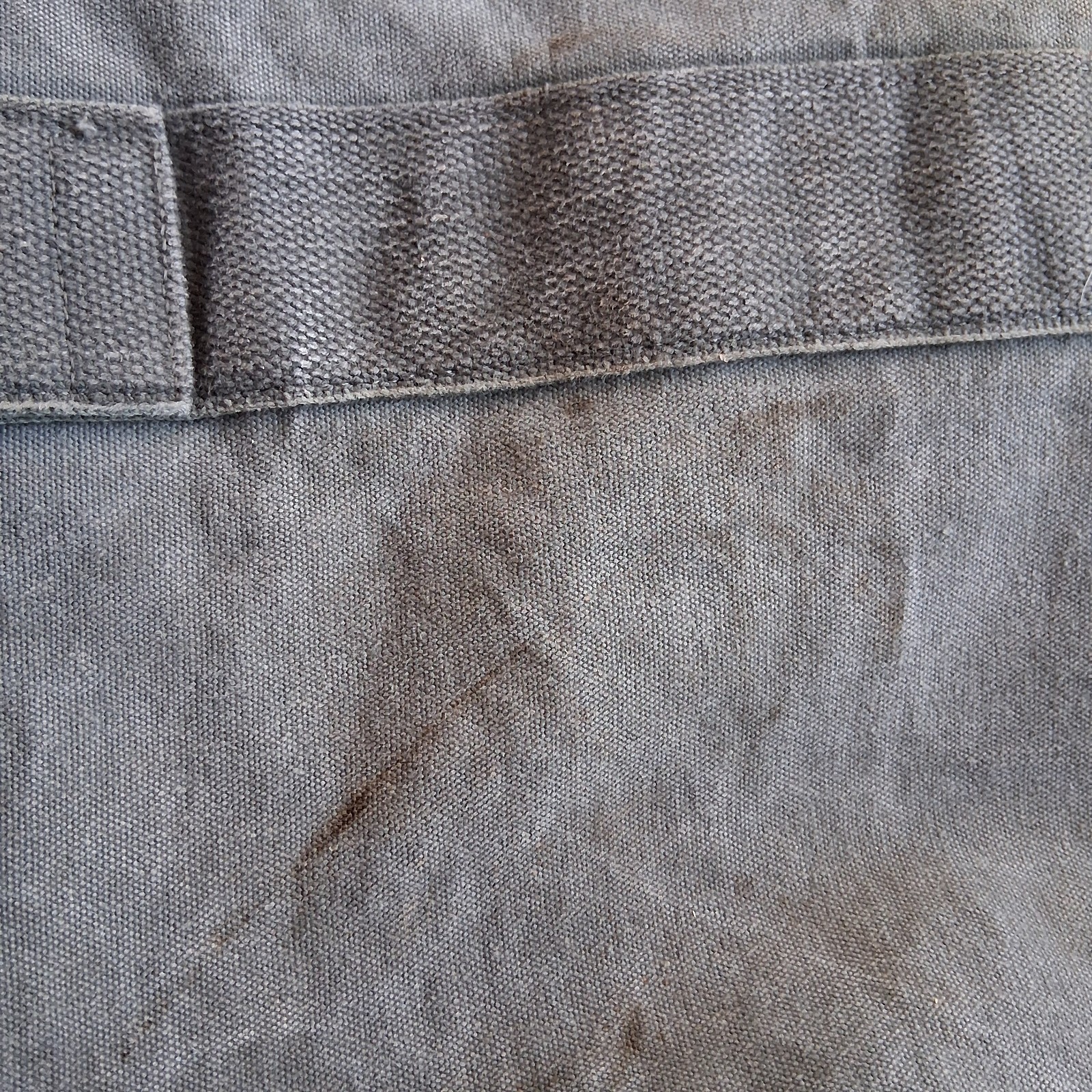 Vtg Large Kit Bag Flyers Sage Green US Military Duffle Canvas 22" x 13" x 16"