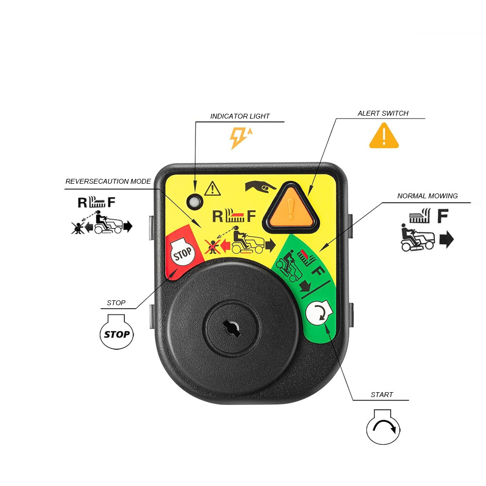 Ignition Switch w/Key 725-04227 925-06119 725-04227A 925-04227 for MTD Cub Cadet