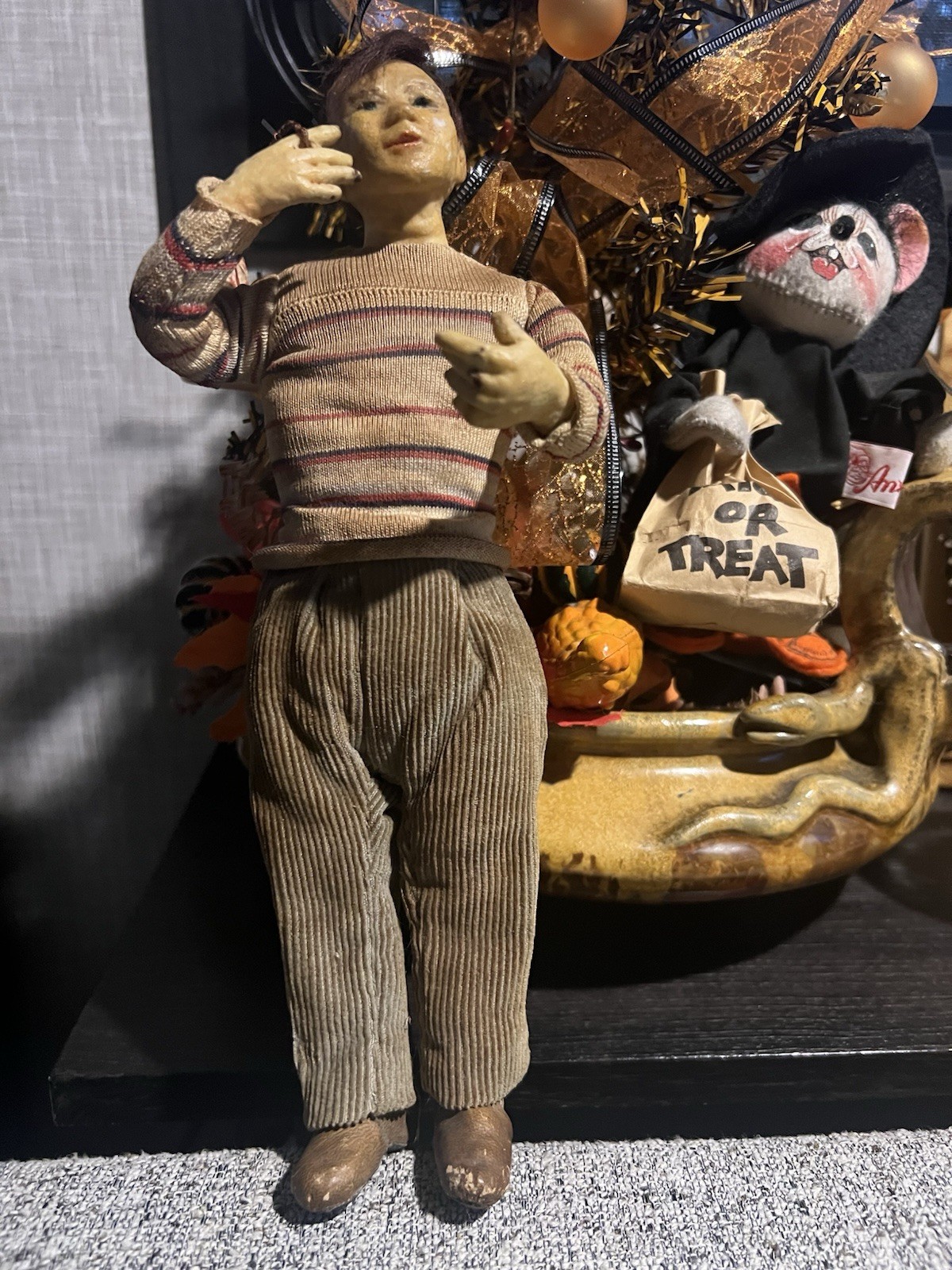 Old Creepy Handmade Hobo Doll!