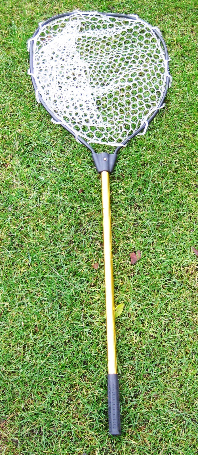 Collapsable Aluminum Landing net with Rubber net (Hoop:20"x16";Total Length:47")