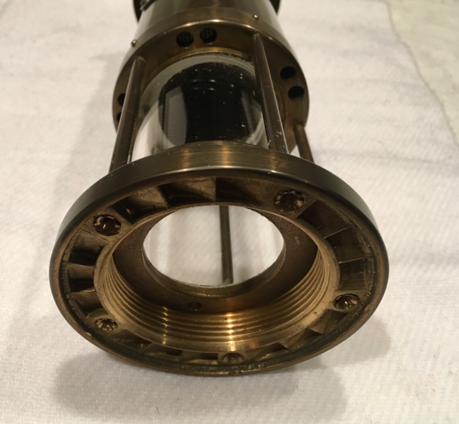 E. Thomas & Williams Ltd. Cambrian Brass Miners Lamp, Schedule B, type Aberdare