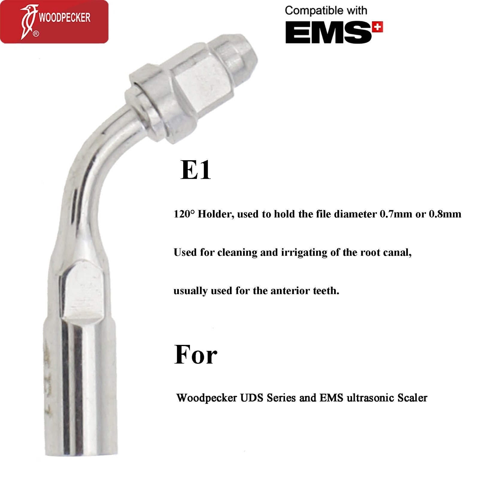 Woodpecker Dental Ultrasonic Piezo Scaler Tips Endo Perio DTE SATELEC NSK EMS