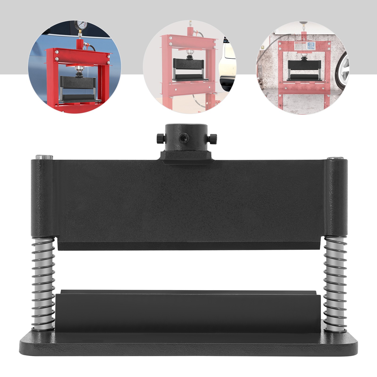 Black 45#Steel Press Brake Attachment 90° Bending for Processing Metal Sheets