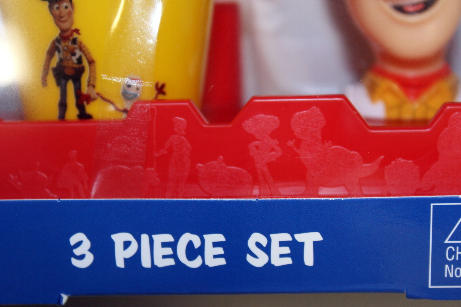 Toy Story Woody Travel Toothbrush Holder Rinse Cup Great Smile Set Disney Pixar