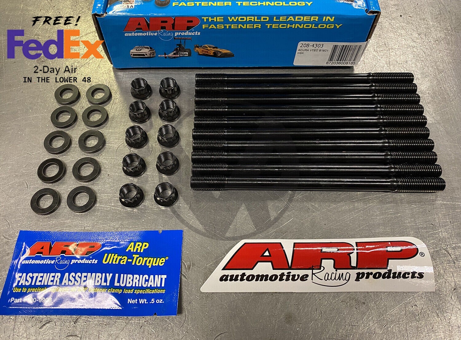 ARP 208-4303 Head stud kit Honda Acura Integra GSR B18C1 B18C5 LS VTEC B20 VTEC