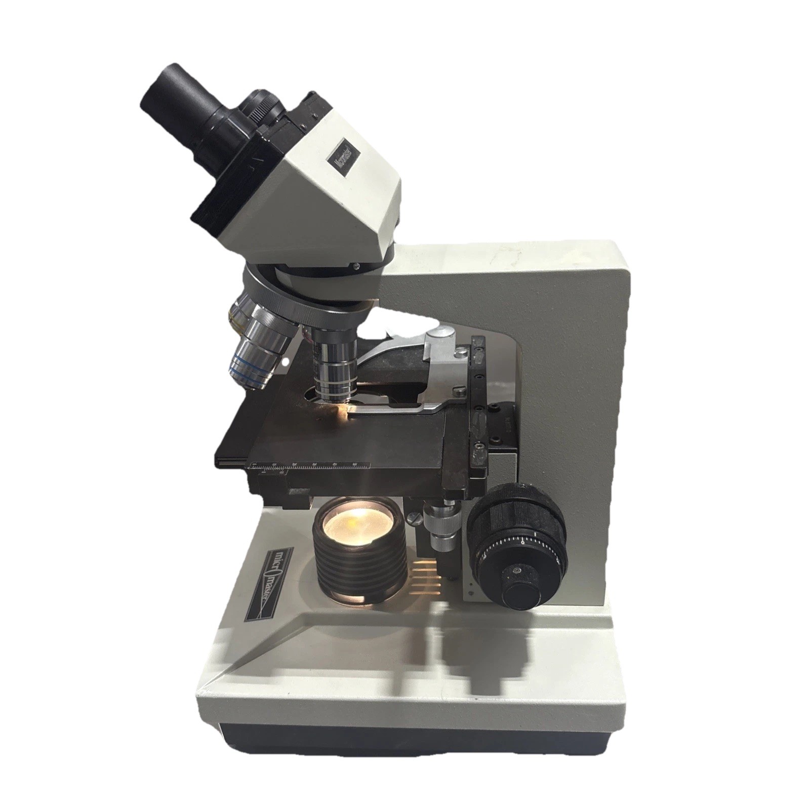 Phase Contrast Microscope Fisher Micromaster Microscope Model CK