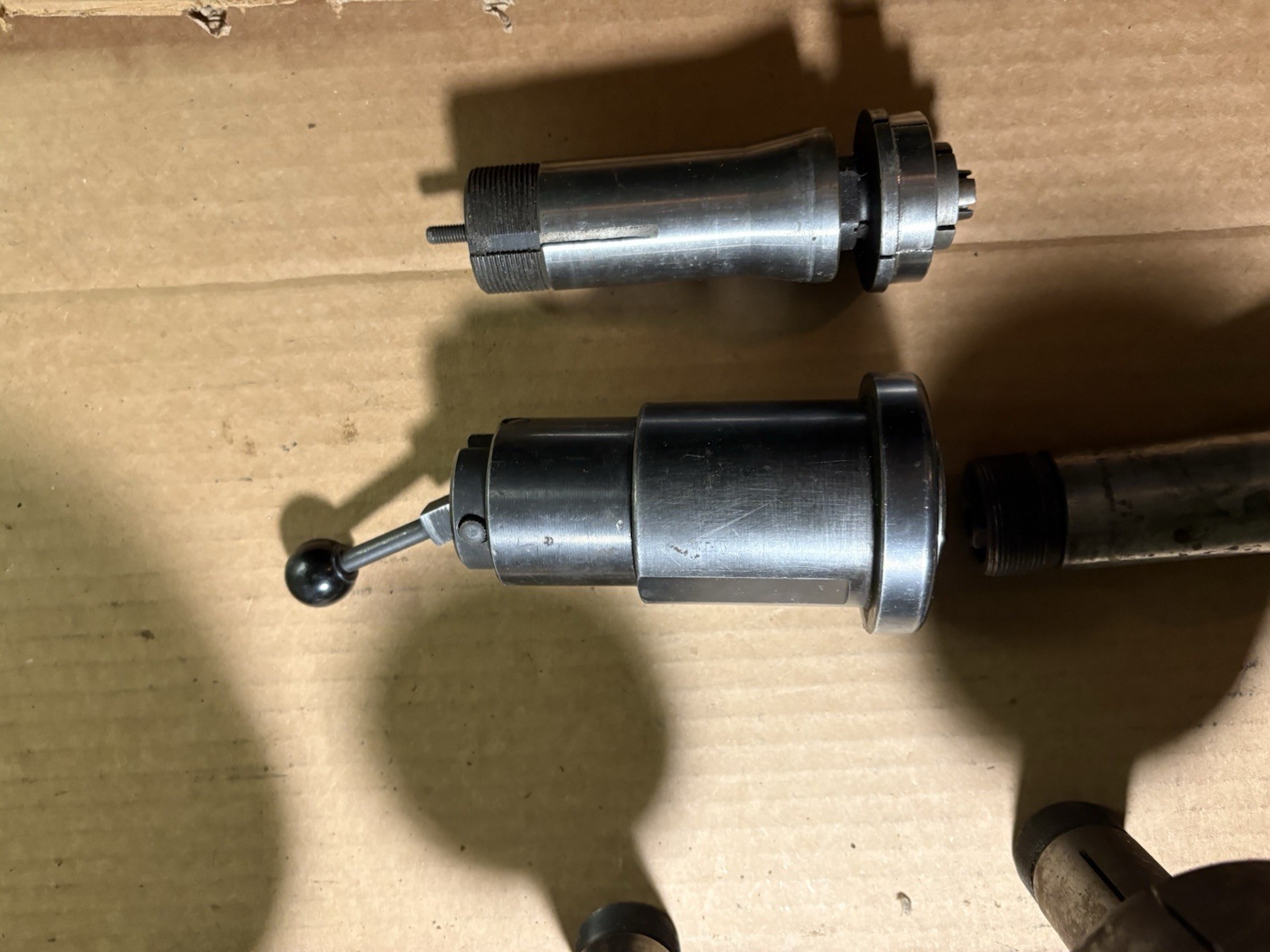 Lot of 5C Emergency and Expanding Collets and Fixture Hardinge others