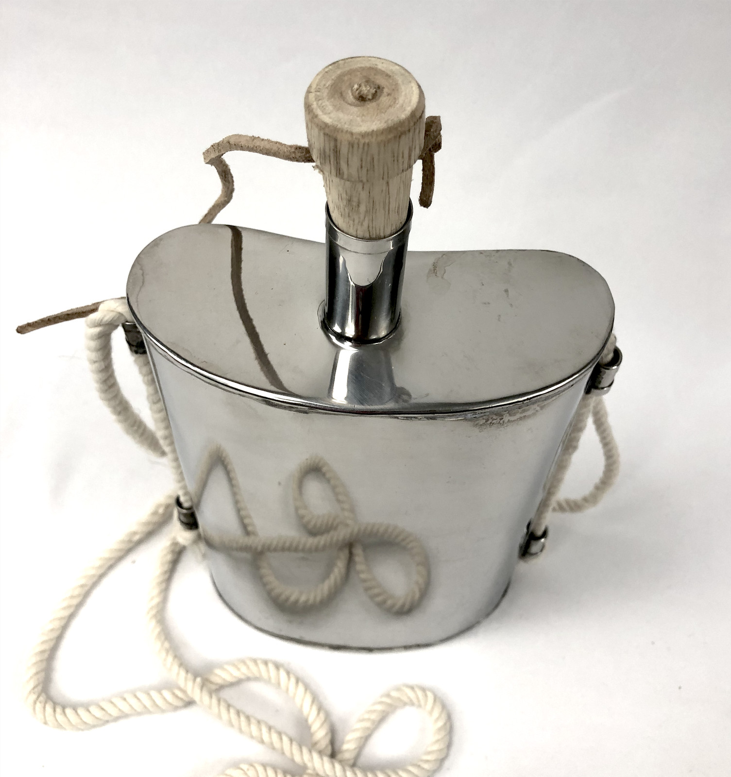 Kidney Canteen - F&I and Revolutionary War - Stainless