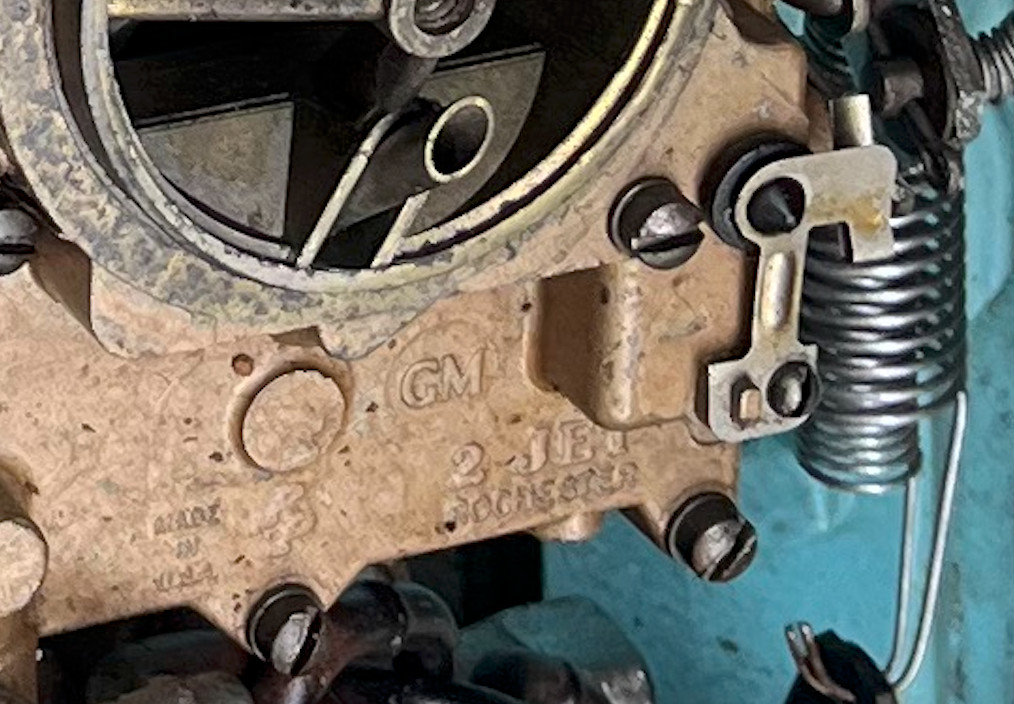 1957 1958 Oldsmobile J-2 Rocket 371 V8 Engine - Factory Tri-Power - TURNS OVER