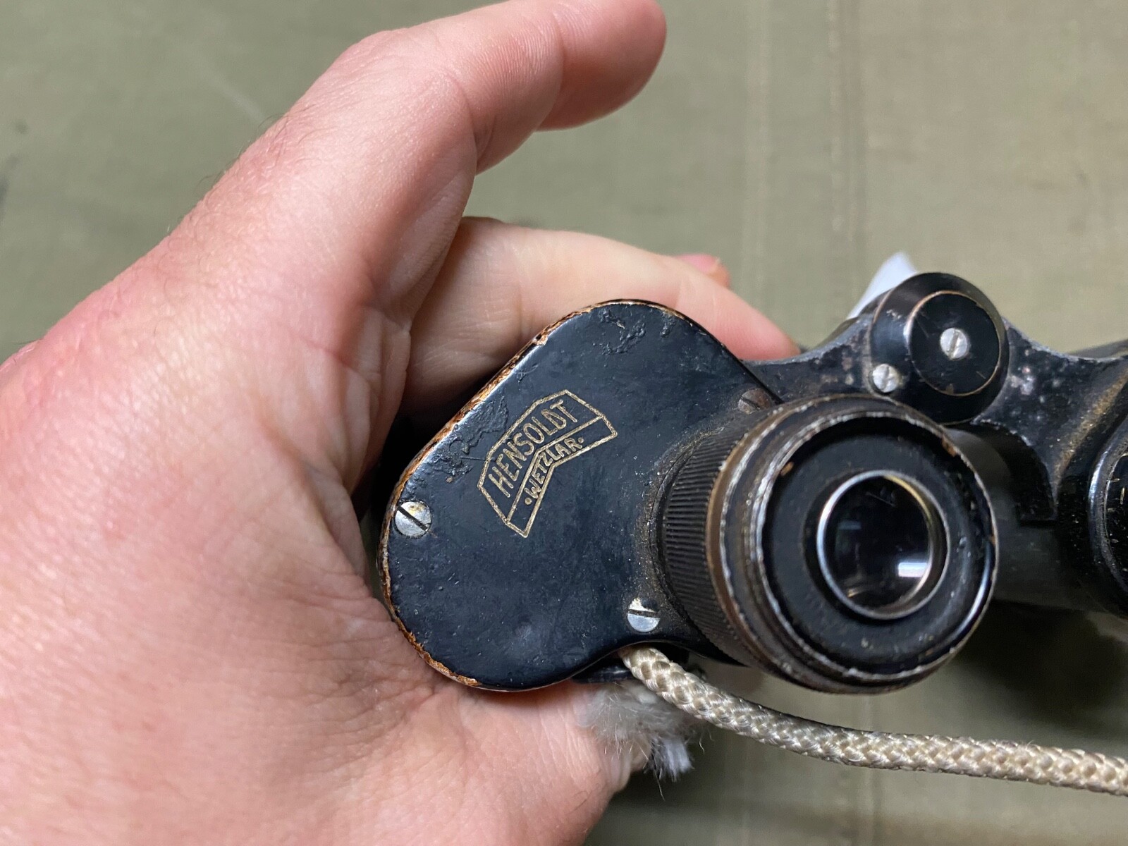 ORIGINAL WWII GERMAN ARMY 6X30 BINOCULARS