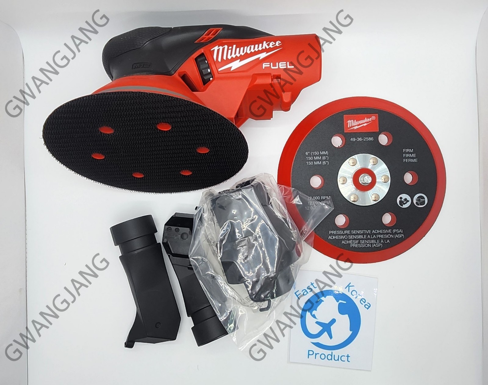 Milwaukee M12FROS50 12V 6" Orbital Sander Bare Tool Only Body DIY Professional