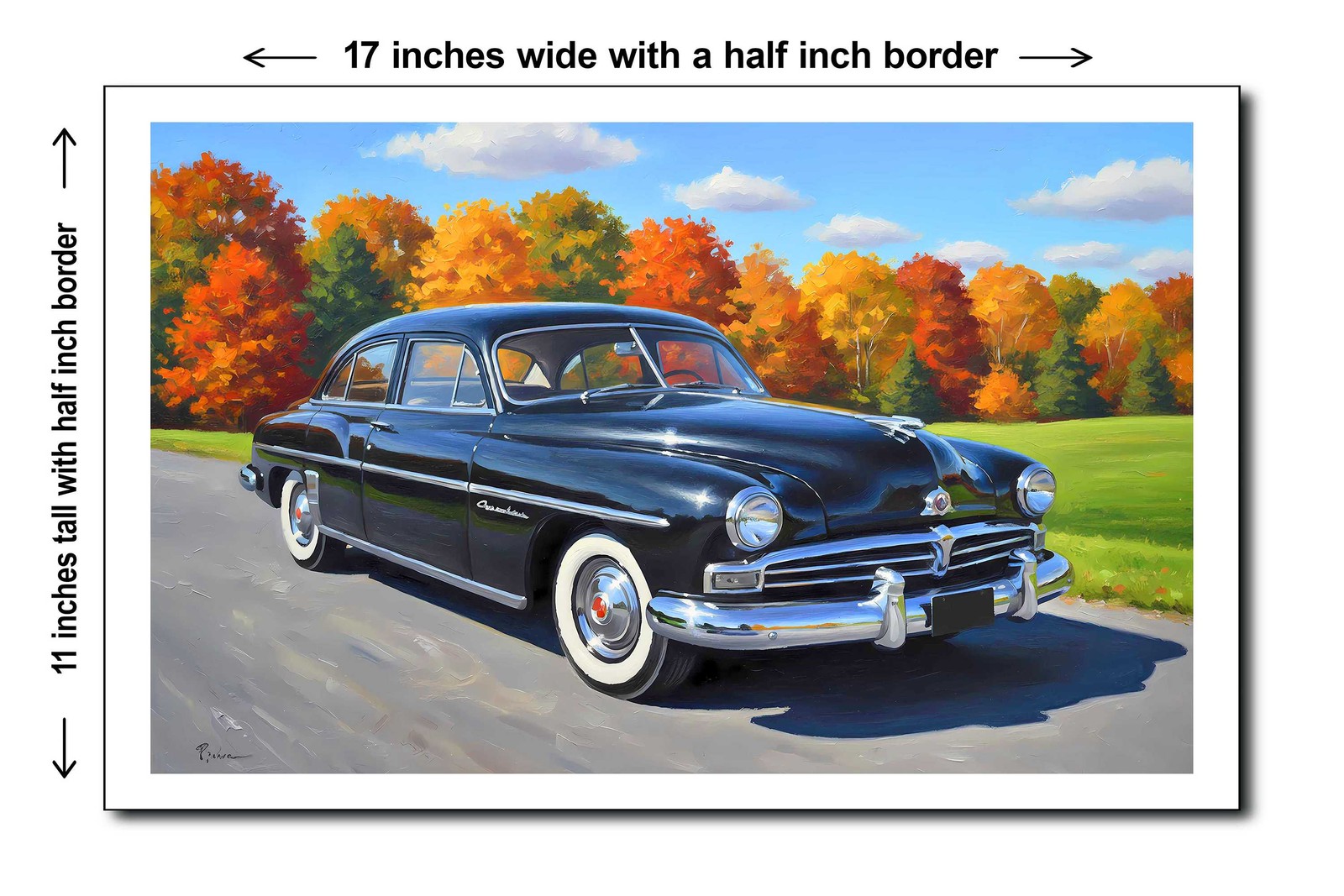 1951 Lincoln Cosmopolitan 2 - 11x17 Poster Art Print