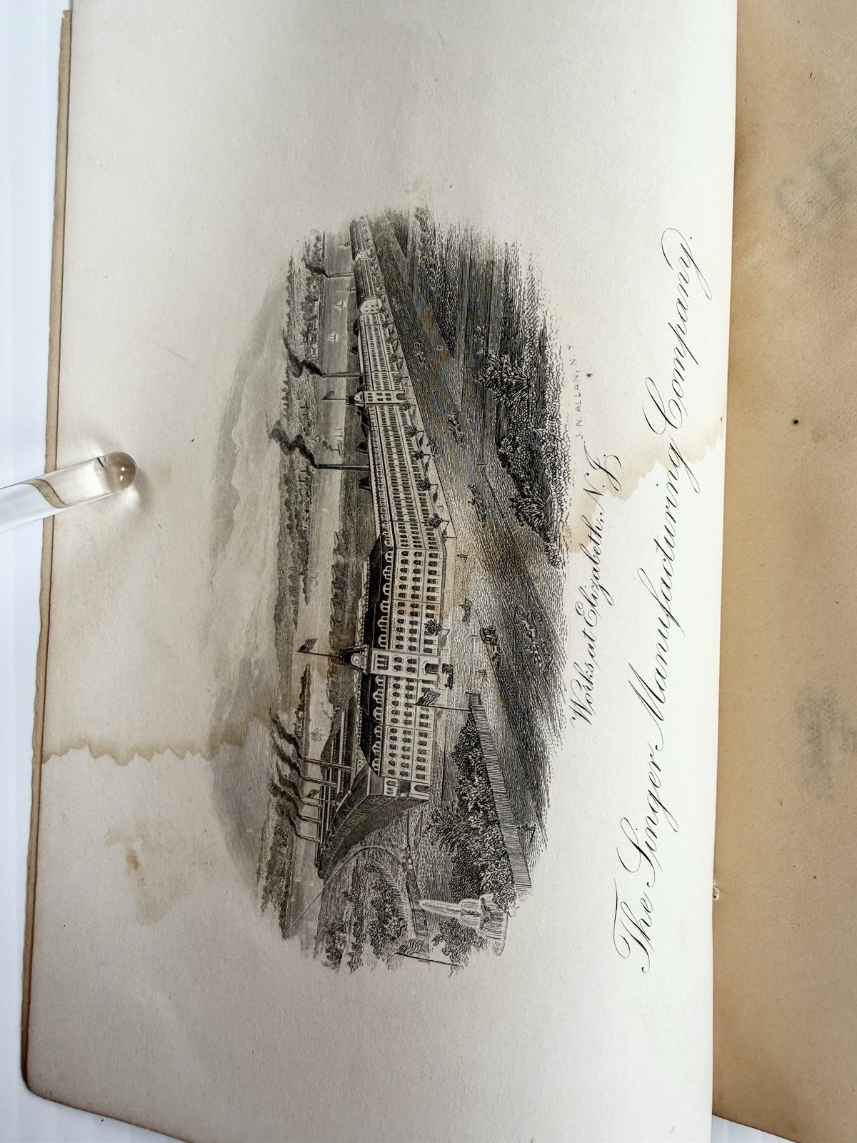 Genius Rewarded Or the Story Of The Sewing Machine SINGER Book 1880 John Scott